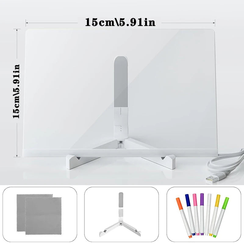 Magical LED Blackboard – Creative Drawing Fun