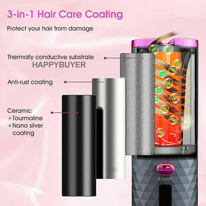 Wireless Hair Curler