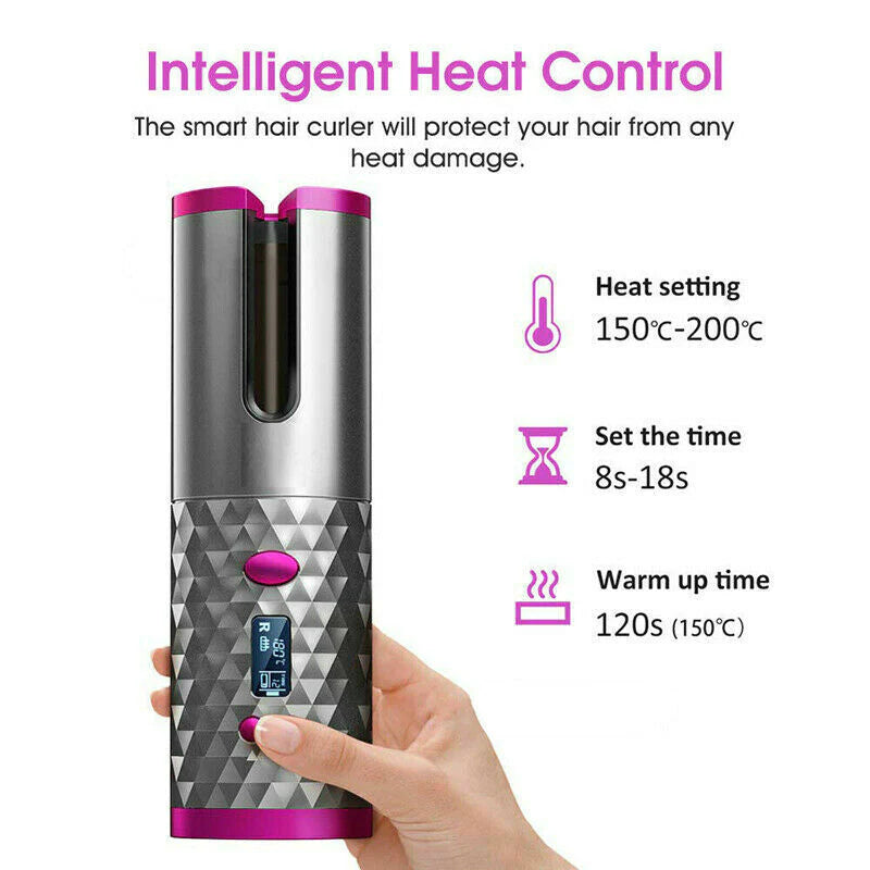 Wireless Hair Curler