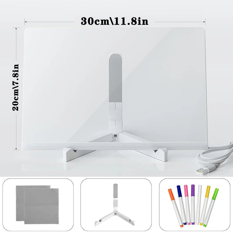 Magical LED Blackboard – Creative Drawing Fun