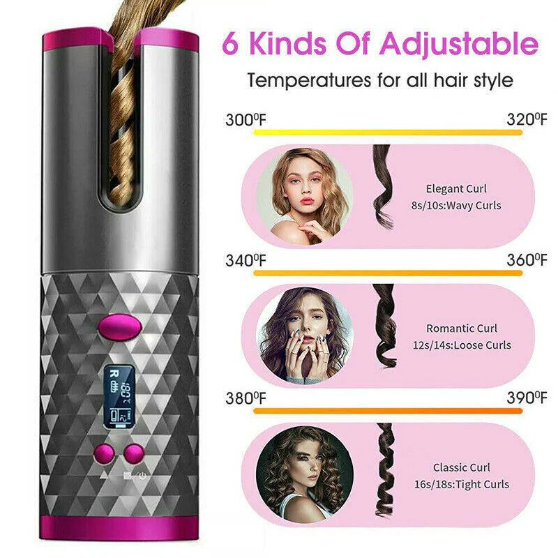 Wireless Hair Curler