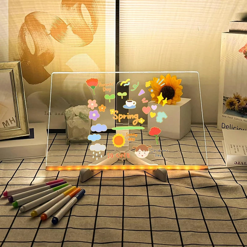 Magical LED Blackboard – Creative Drawing Fun