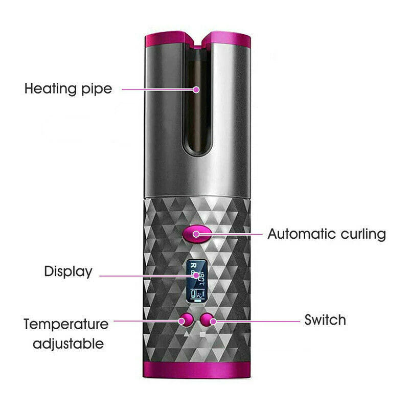 Wireless Hair Curler 