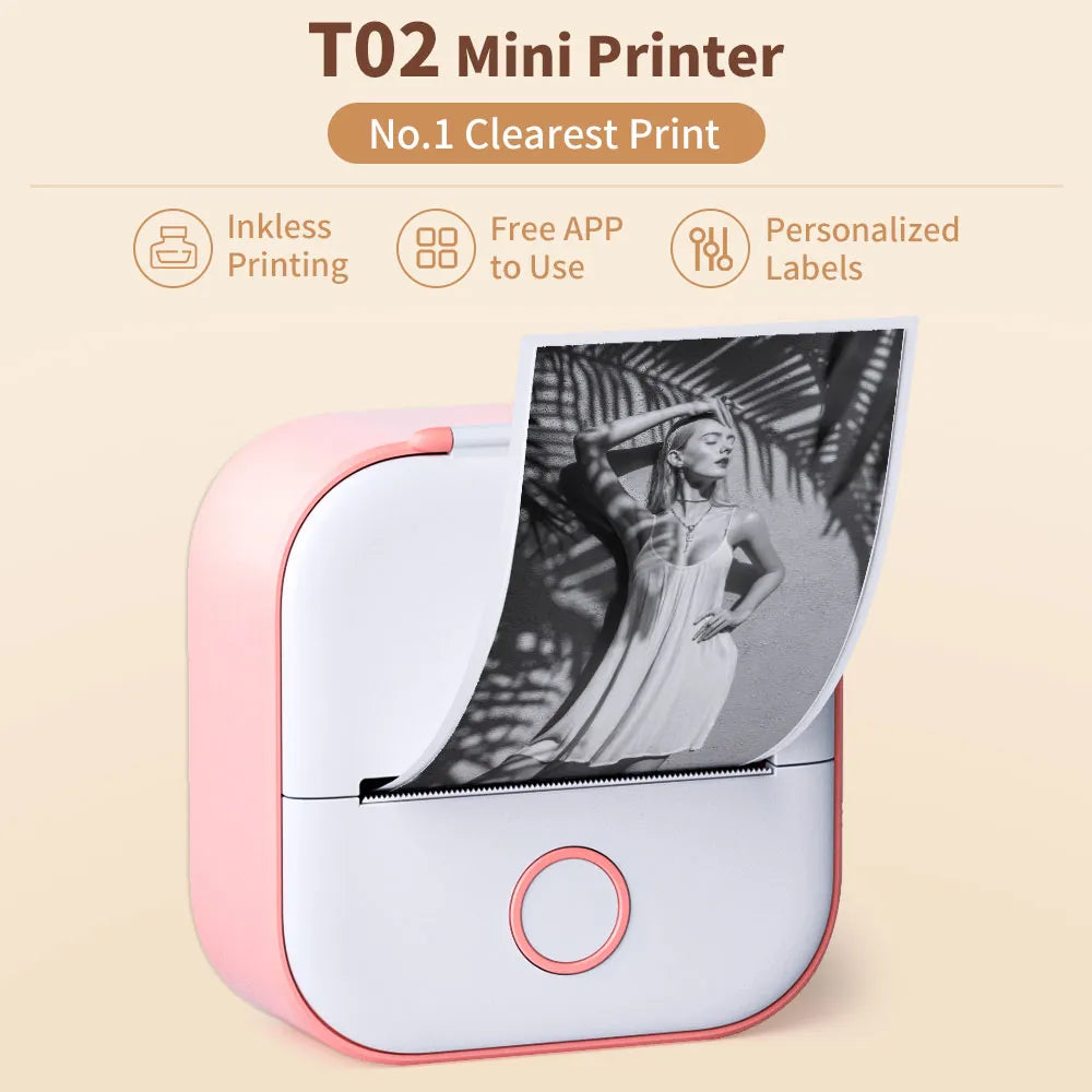 Portable Mini Thermal Printer