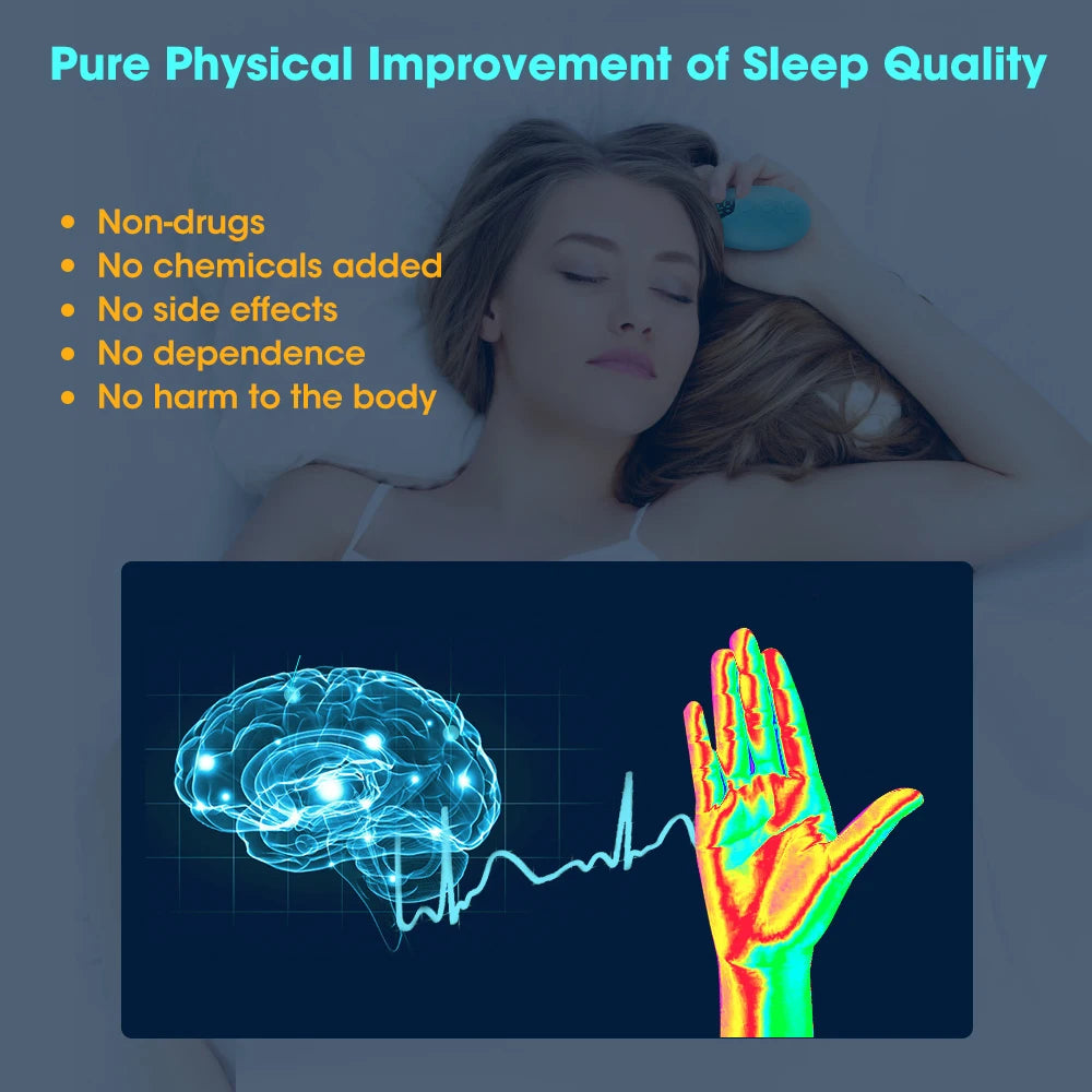 Transform Your Sleep: Smart Handheld Device for Anxiety Relief and Insomnia Solutions